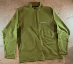 mont-bell ジオライン3Dメッシュ ロングスリーブジップシャツ サイズM