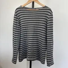 SAINT JAMES ストライプ 七分袖カットソー