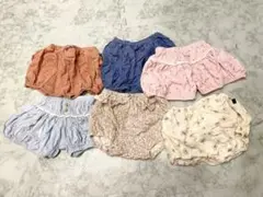 ベビー かぼちゃパンツ 80 6枚