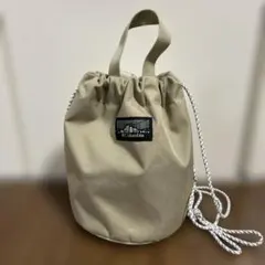 【お値下げ！！】Columbia 巾着型 ショルダーバッグ ベージュのサムネイル
