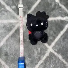 ハローキティ 黒いぬいぐるみ タグ付き