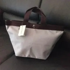 Herve Chapelier 707c 舟型トートバッグ アンディゴ✕モカ - メルカリ