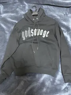 godsavage ブラック パーカー・スウェットパンツセット S