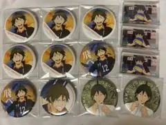 ハイキュー 烏野 山口忠 缶バッジ アクブロ