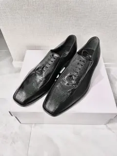 ブラックレザー ドレスシューズのサムネイル