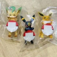 ポケモン 一番くじ F賞 ブラッキー リーフィア サンダース セット おまけ付