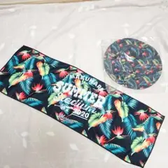 新品未開封♡千葉ロッテマリーンズ 限定サマーハット&タオル2個セット 非売品①