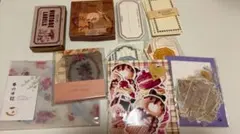 ビンテージラベルとステッカーセット