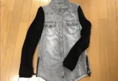 50☆メゾンギルフィ　デニムシャツMのサムネイル