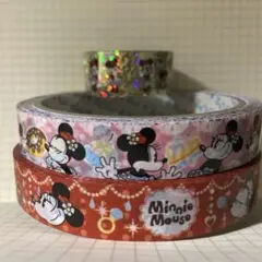ミニー　ミニーマウス　テープ　シール　キラキラ　ディズニー　ミニーちゃんのサムネイル