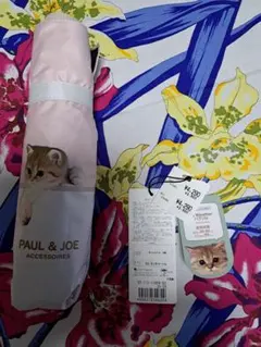 PAUL & JOE 晴雨兼用 折りたたみ傘 ピンク(4,290円)のサムネイル