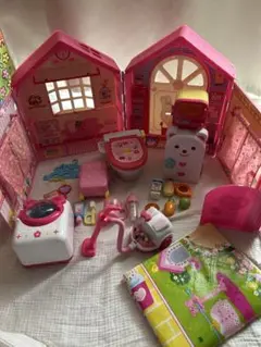 メルちゃん　ハウストイレ冷蔵庫レンジセット洗濯機掃除機歯ブラシセットまとめ売り