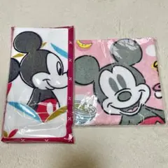 第一生命　ディズニー　タオル　2枚セット　ミッキー　ミニー　かわいい　粗品タオル