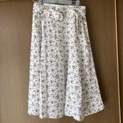 花柄フレアースカート【earth music&ecology