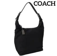 【COACH】コーチ ハンドバッグ ショルダーバッグ ブラック　キャンバス
