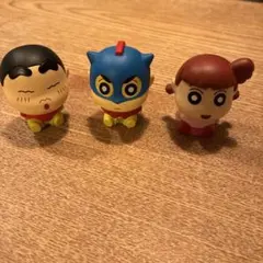 クレヨンしんちゃん　ミニフィギュア3ヶまとめ