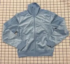adidas トラックジャケット ライトブルー