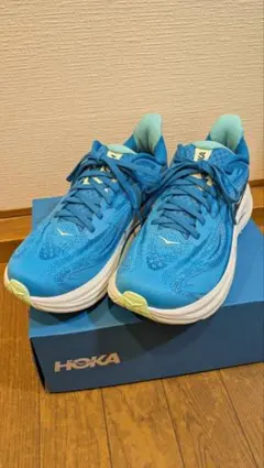 HOKA クリフトン10 25.0cm ワイド 美品