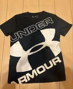 UNDER ARMOUR HEATGEAR Tシャツ YXL ブラック/ホワイト