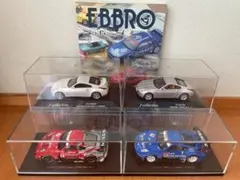 FAIRLADY Z　ミニカー　４台セット　EBBRO　J-collction