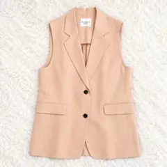 専用【新品タグ付き】Plage VIS LINEN VEST ベスト ジレ黒36 - メルカリ