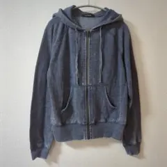【即購入OK‼️】ダブルクローゼット　ジップアップパーカー　長袖　グレー　F