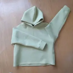 UNIQLO ドライスウェットプルパーカ グリーン（ピスタチオカラー） Mサイズ