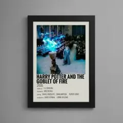 No.494 ハリー・ポッター 炎のゴブレット名場面フレーム付き A4 ポスター