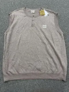 新品未使用 タグ付き papas パパス ニットベスト カシミアのサムネイル