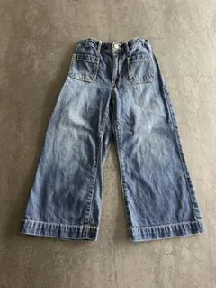 GAP デニム ジーパン ワイド 10regular 140㎝のサムネイル