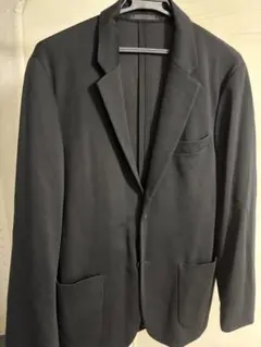 ユニクロ テーラードジャケット ブラック メンズ