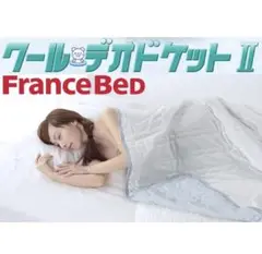 クールデオドケット2　肌掛けふとん　ハーフ　冷感　フランスベッド　ひんやり