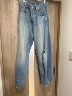 ZARA バギーデニムパンツ　buggy denim