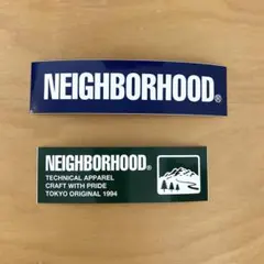 NEIGHBORHOOD◆ネイバーフッド ◆ステッカー◆2枚セット