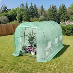 家庭用簡易ビニール温室 園芸用ハウス 3x2x2m 温室ビニールハウス 