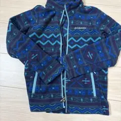 Columbia フリースジャケット S ネイビー/パープル