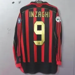 新品、未使用！ACミラン INZAGHI 9番 長袖 シャツ