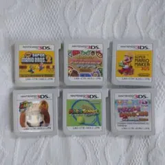 3DSソフトのみ　マリオ系6本まとめ 動作確認済み