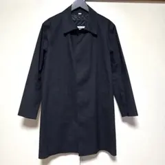 未使用品 HANCOCK L ゴム引きステンカラーコート 黒 ブラック 未使用品 HANCOCK L ゴム引きステンカラーコート 黒 ブラック HANCOCK