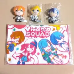 プロセカ　東雲 青柳 レン　Vivid BAD SQUAD　マスコット　タオル
