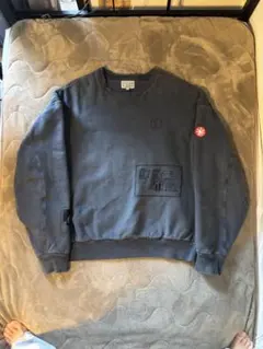 C.E CAV OVERDYE DOUBLE FACE CREW NECK680