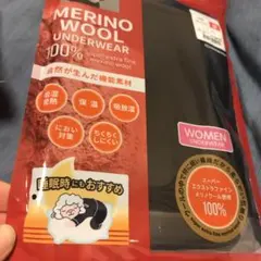 ワークマン メリノウール100% インナー レディースM 長袖クルーネック