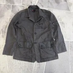 90s 00s y2k diesel military Black jacket