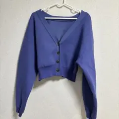 ショート丈カーディガン