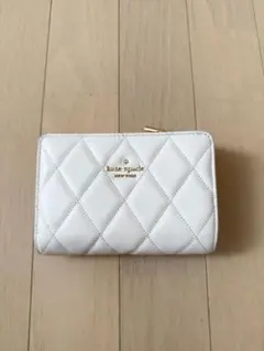 kate spade NEW YORK キルティング 二つ折り財布 - メルカリ