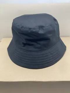 黒 バケットハット ナイロン製