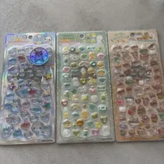 正規品　光るジュエルプチドロップ　シール