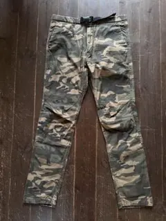 ナノユニバース別注 アルファインダストリーズ 迷彩クライミングパンツ M