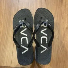 RVCA ブラック ビーチサンダル 約27のサムネイル
