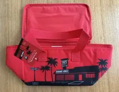 【新品・未使用】Trader Joe's トレーダージョーズ　ミニ保冷バッグ 赤